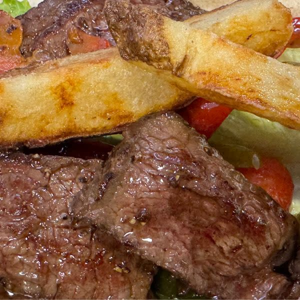Steak Frites Pita Wrap