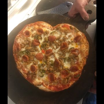 Wood fired pizza 