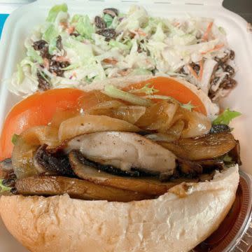 Grilled Portobello Mushroom Sandwich