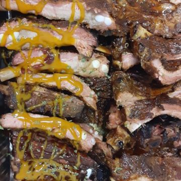 Rib dinner
