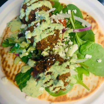 Falafel Pita Wrap