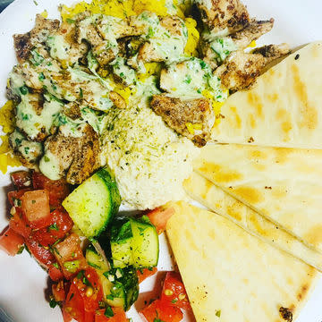 Chicken Shawarma Plate