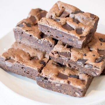 Chocolate Chip Fudge Brownies