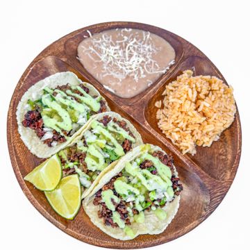 Taco Plate (3pcs)