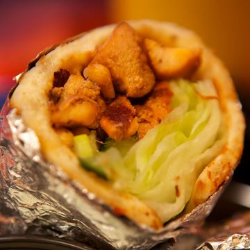 Tandoori Chicken Tikka Wrap