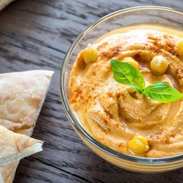 Pita Hummus Plate
