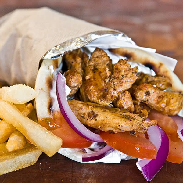 Chicken Gyros In Pita