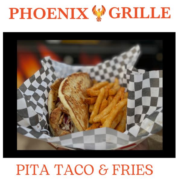 Pita Taco & Fries