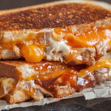 New York Buffalo Chicken Grilled Cheese
