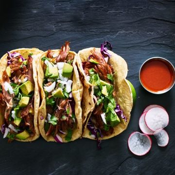 TRADITIONAL CARNITAS TACOS