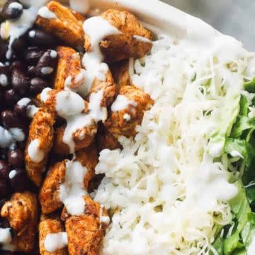 Cuban Burrito Bowl