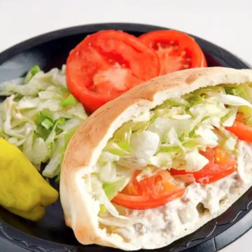 Cold Chicken Salad Pita