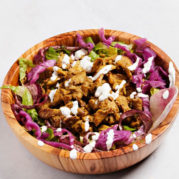 Shawarma Over Rice Or salad  Bowl