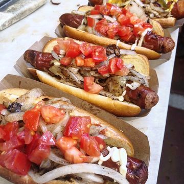 "LA Street Dog" Bacon Wrapped