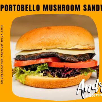 Portobello Mushroom Sandwich 