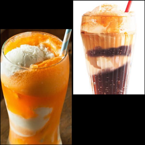 Orange Creamsicle or Root Beer Float
