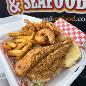 Fried Fish Platter