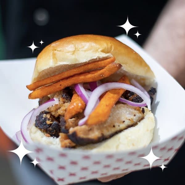 Crispy Pork Belly Sliders