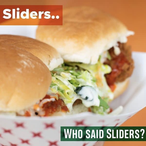 Buffalo Chicken Sliders