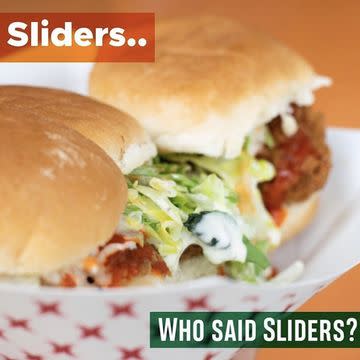 Buffalo Chicken Sliders