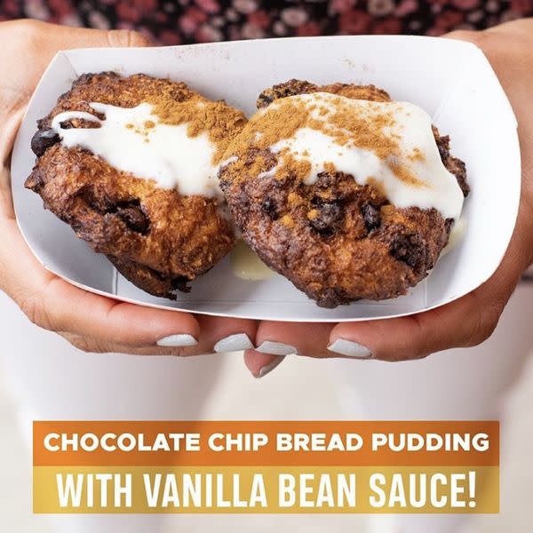 Chocolate Chip Bread Pudding