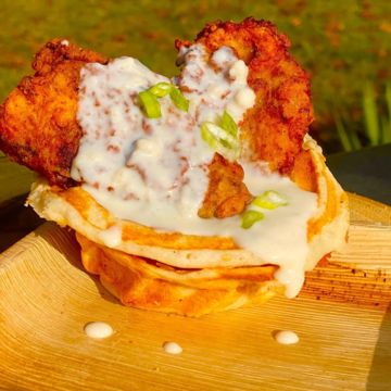 A Lil’ Chicken Fried Waffle Cup