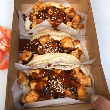 Chicken Mole Tacos