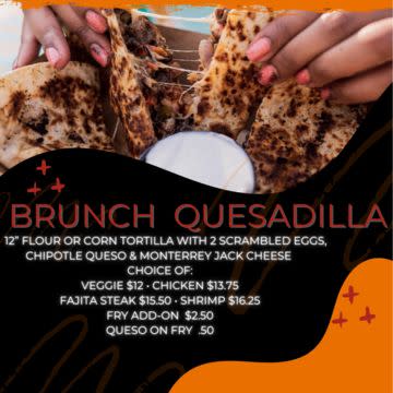 Brunch Quesadilla