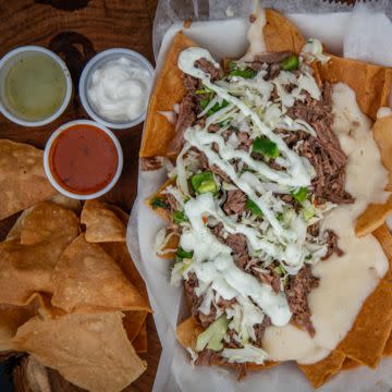 Heaven’s Brisket Nachos
