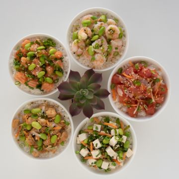 Hawaiian Poke Bowls