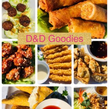 Teriyaki chicken Meatballs and Chicken Dumplings
