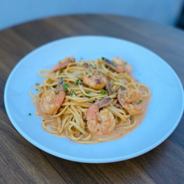 Linguine Shrimp Pink sauce Pasta