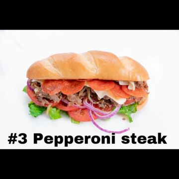 #3 Pepperoni steak 