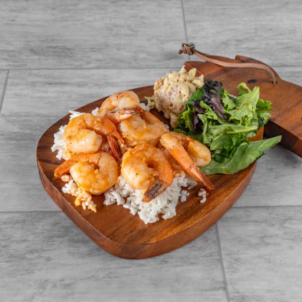 Garlic Shrimp Plate