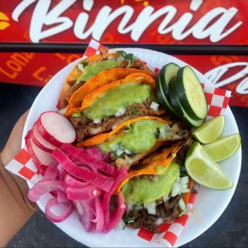 3 Queso Taco Plate