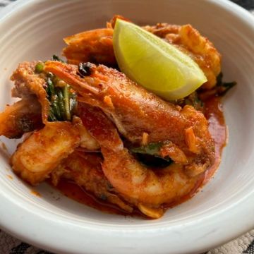 Shrimp Curry Bowl