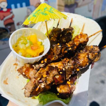 BBQ Chicken Skewers
