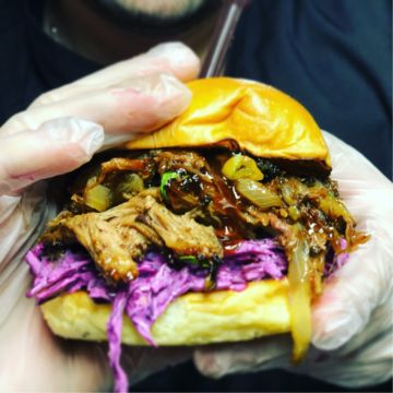 Texas BBQ Brisket sandwich 