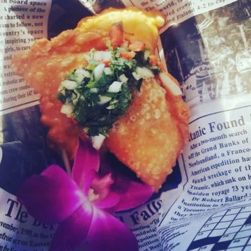 Two Beef empanadas 