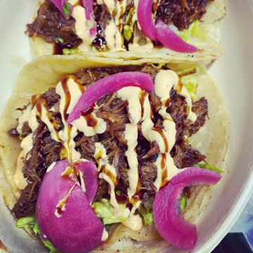 Two Short rib tacos 