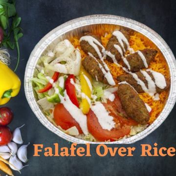 Falafel Over Rice