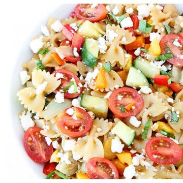 Chilled Champagne Farfalle Pasta (4)