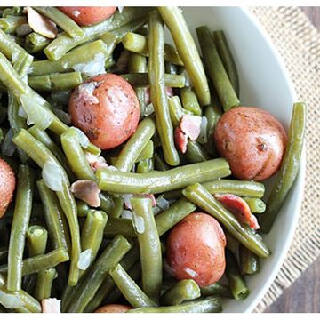 Southern Green Beans w/ Russet Potatoes (4)