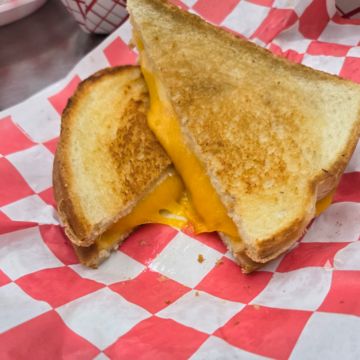 Garlic Grilled Cheese