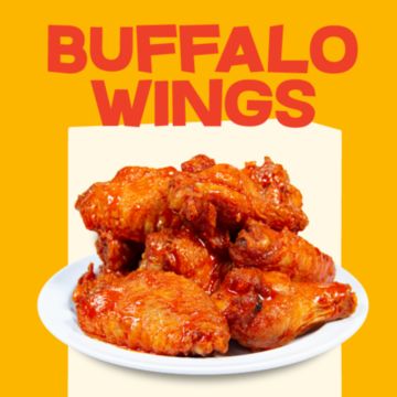 8Pc Buffalo Wings