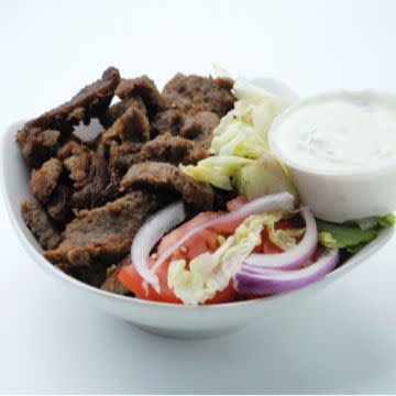 Lamb Gyro Rice Platter