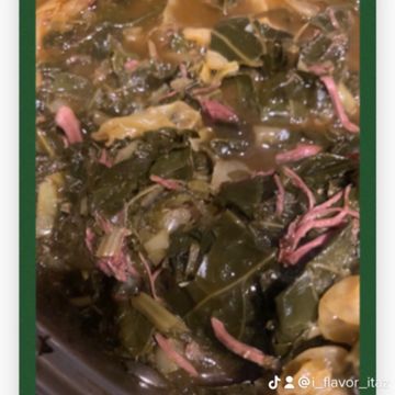 Collard Greens w/ Smoked Turkey or W/out 