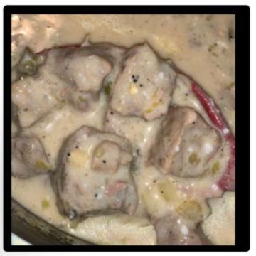 Green Chile Beef Burritos 