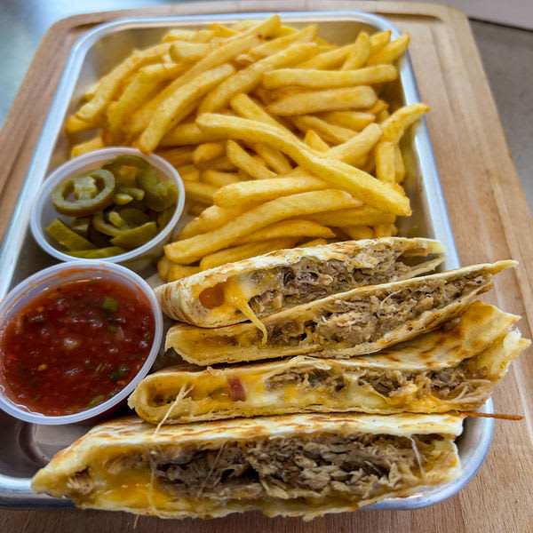 Pork Fajita Quesadilla
