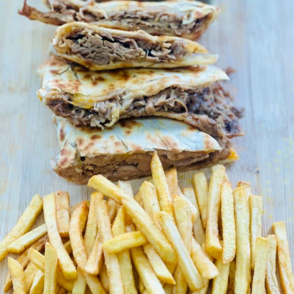 Latin Pork Quesadilla